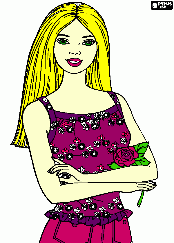 Hadassa Barbie Para Imprimir Desenho Hadassa Barbie