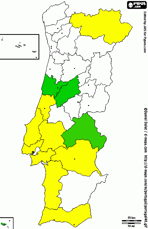 2016 - Portugal para colorir e imprimir