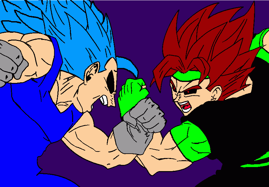 Aka Blevhburryl SS20 VS Ao Dan Majin/SS30 (Ryu Senshi AFE) para colorir e imprimir