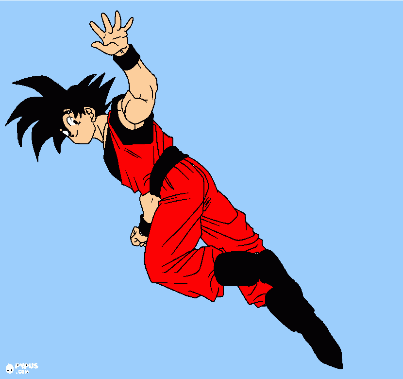 Aka Shin (Ryu Senshi Plus) para colorir e imprimir