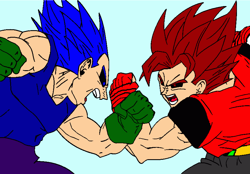 Aka Sihin SS20 VS Ao Raigen SS20(Ryu Senshi JZ) para colorir e imprimir