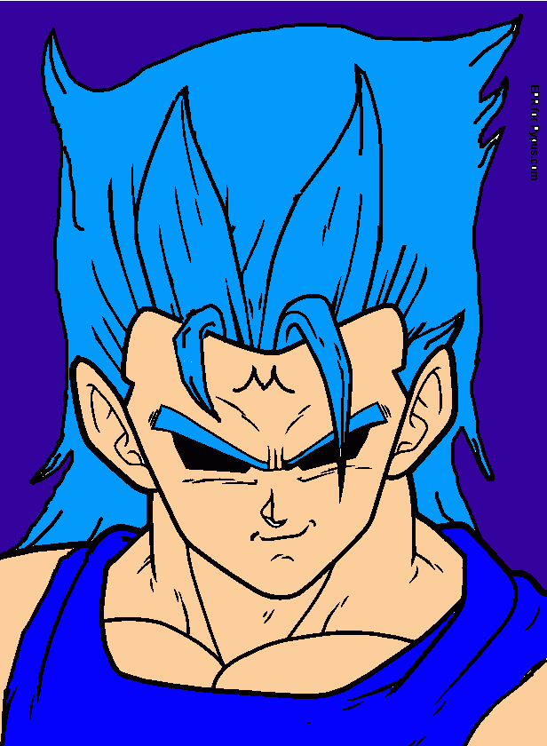 Ao Dan (Majin) para colorir e imprimir