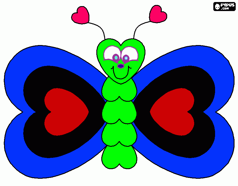 ATIVIDADE DA BORBOLETA para colorir e imprimir