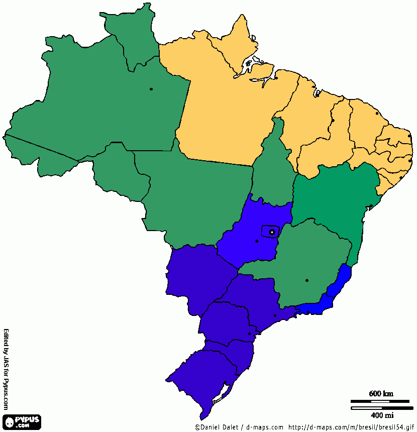 brasil D.O.R para colorir e imprimir