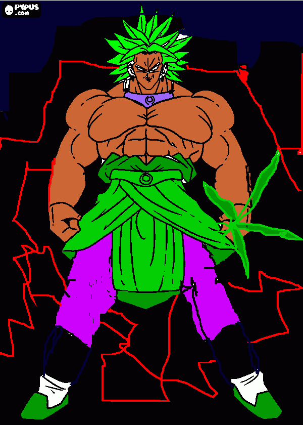 broly;. do;. novo;. filme;. ssjl para colorir e imprimir