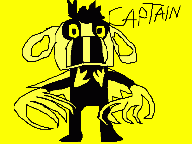 CAPTAIN BENDY AU para colorir e imprimir