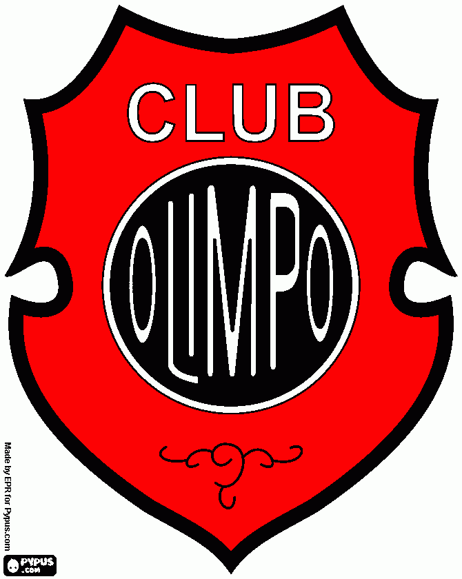 club olimpo para colorir e imprimir