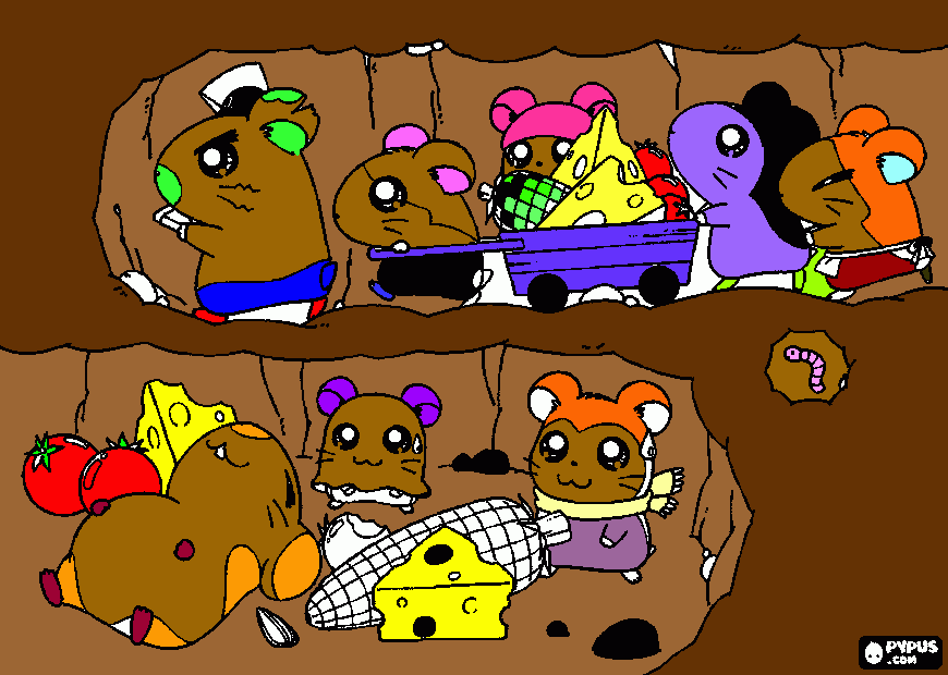 Desenho bonitinho para colorir e imprimir