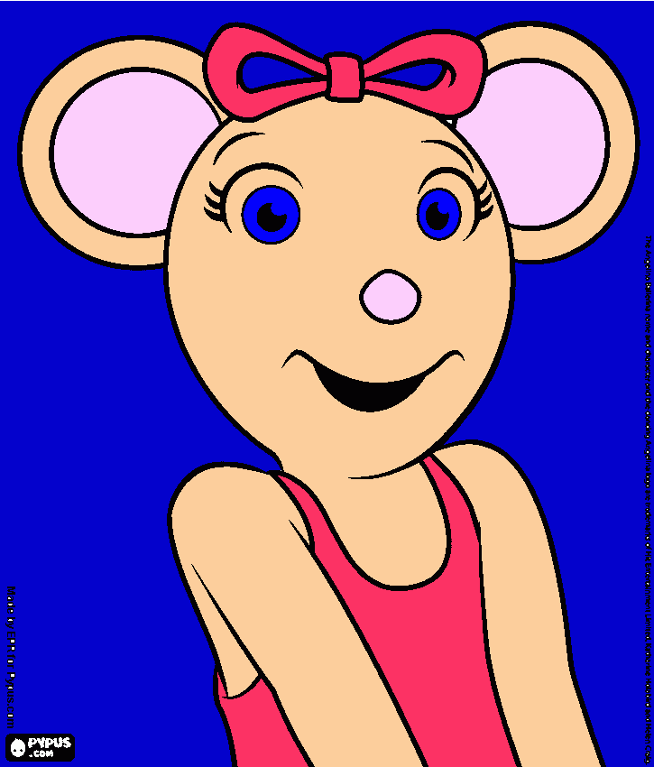 Desenho CLaRissa para colorir e imprimir