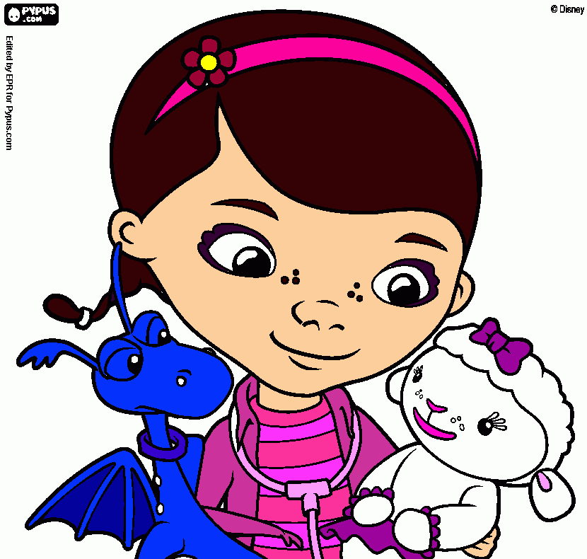 desenho da uniao para nossa familia doutora brinquedos para colorir e imprimir