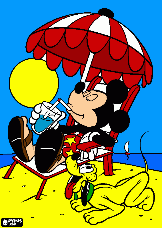 desenho do mickey mouse para colorir e imprimir