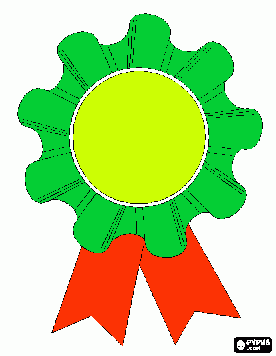 desenho  medalha para colorir e imprimir