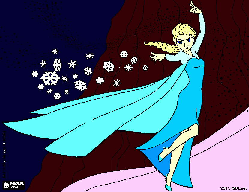 Elsa Para Imprimir Desenho Elsa