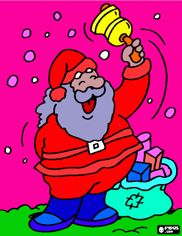 eu gosto muuto do papai noel para colorir e imprimir