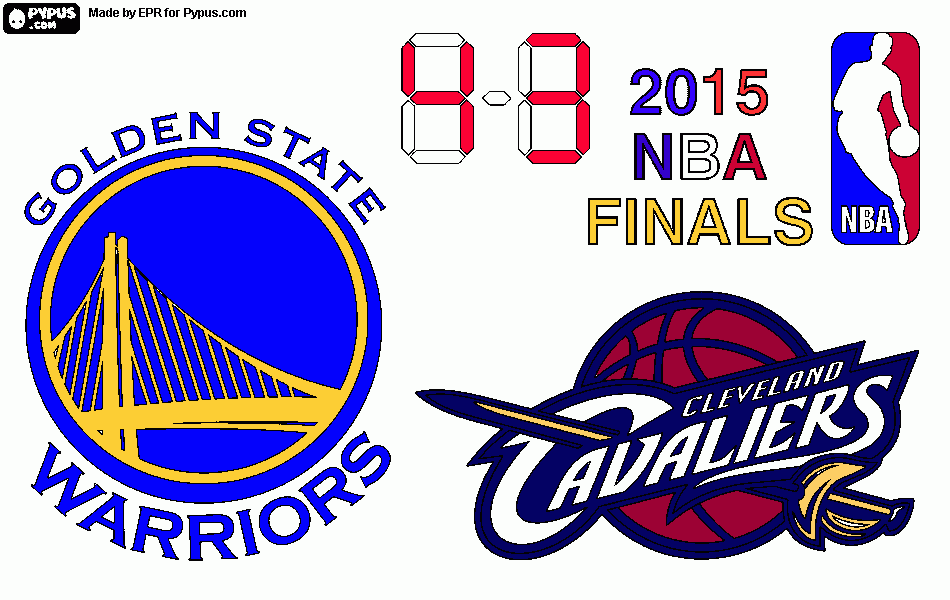 finals nba para colorir e imprimir