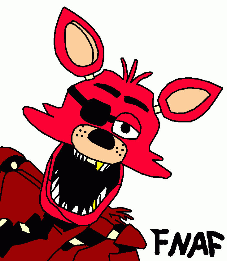 foxy para colorir e imprimir