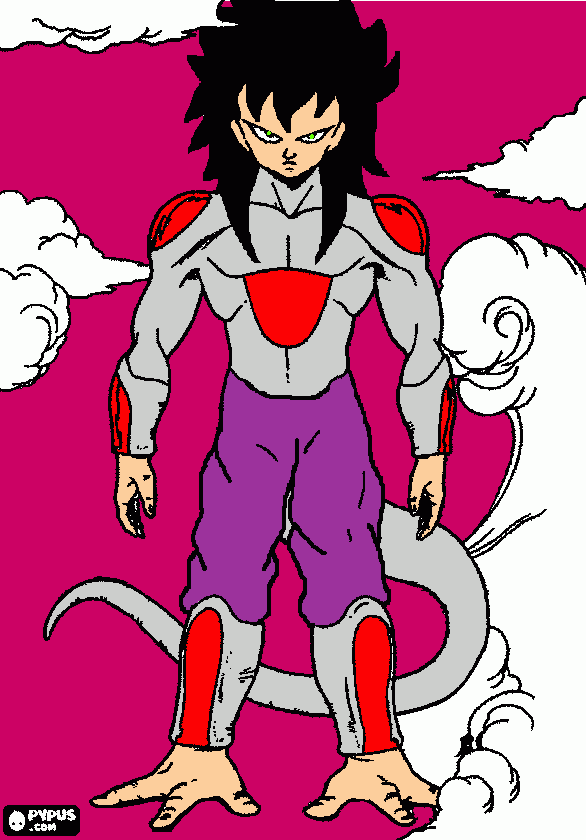 Freezer (Ryu Senshi JZ) para colorir e imprimir