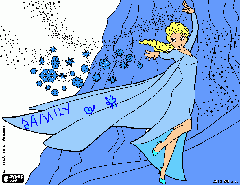 Desenhos Da Frozen Para Imprimir Colorido 3379