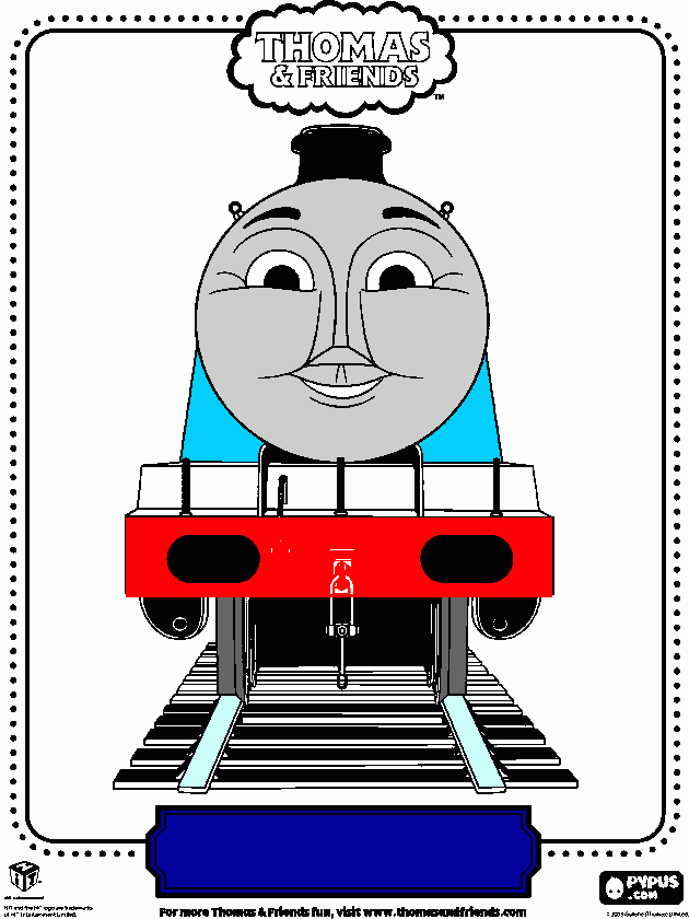 GORDON THOMAS E SEUS AMIGOS para colorir e imprimir