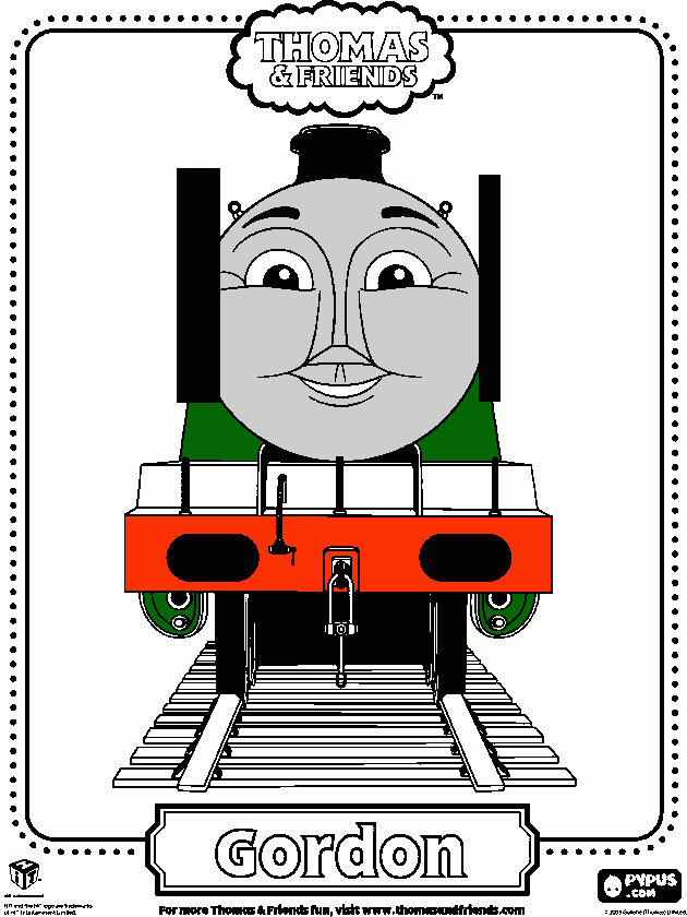 IRMÃO DO GORDON THOMAS E SEUS AMIGOS para colorir e imprimir