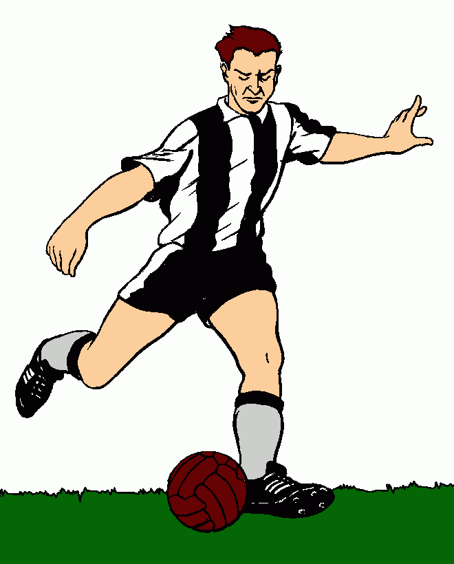 Jogador Botafogo para colorir e imprimir