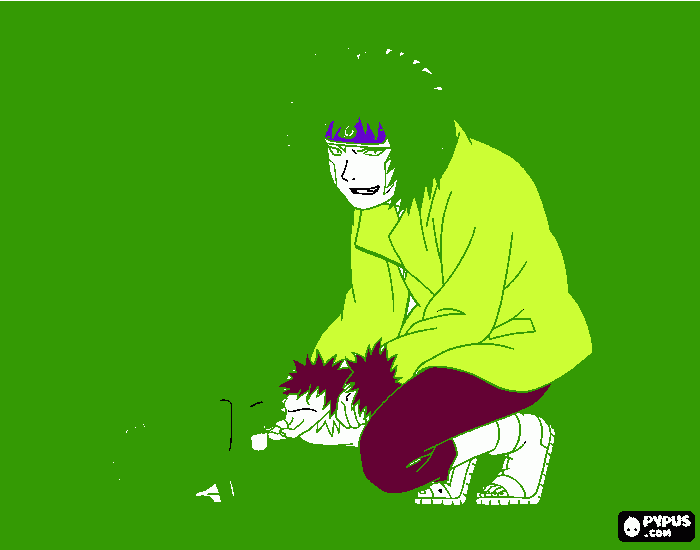 kiba e seu cão para colorir e imprimir