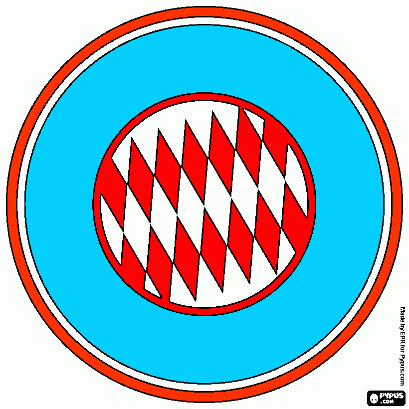 Logo bayer para colorir e imprimir