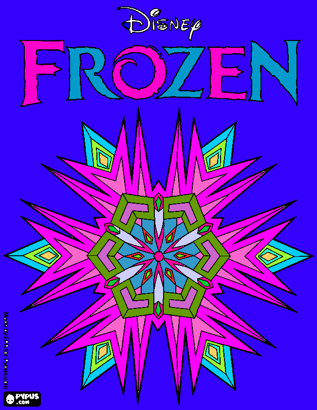 Luisa Frozen para colorir e imprimir