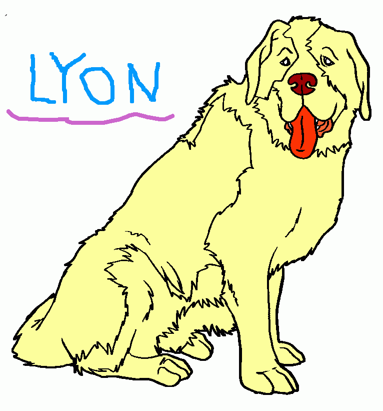 Lyon para colorir e imprimir