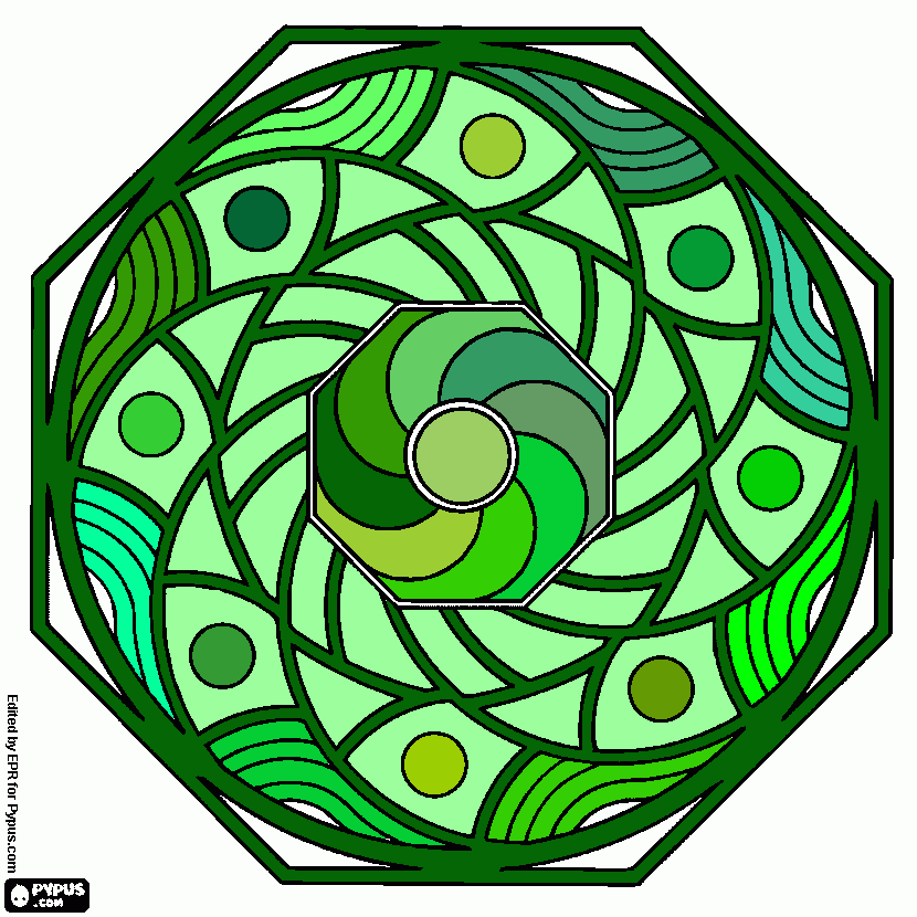 mandala  A 07.05.15 para colorir e imprimir