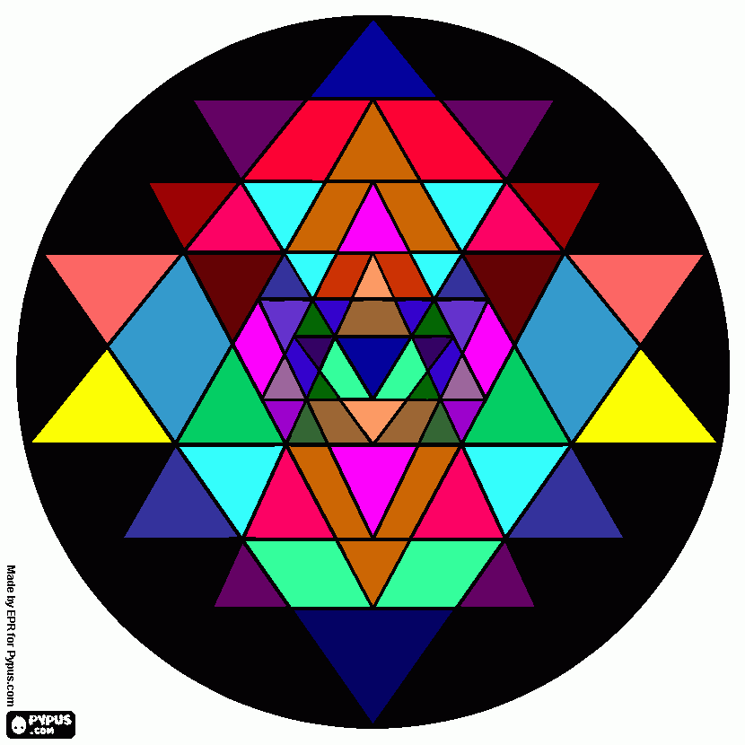 mandala feita por mim para colorir e imprimir