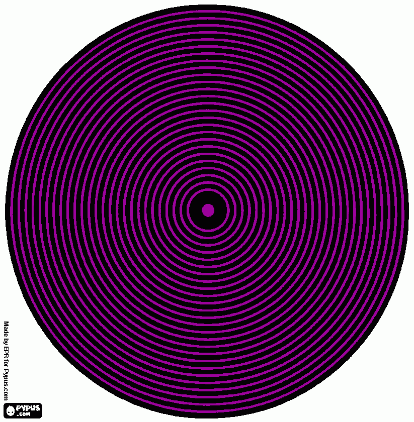 mandala redonda para colorir e imprimir