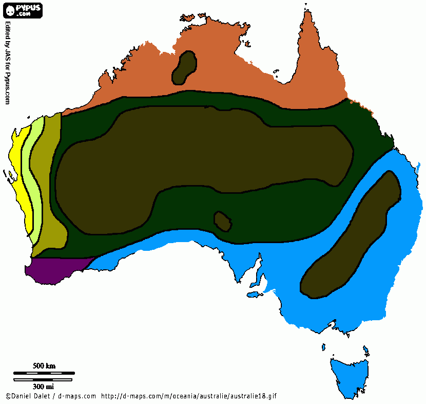 mapa das vegetação de cruxis para colorir e imprimir