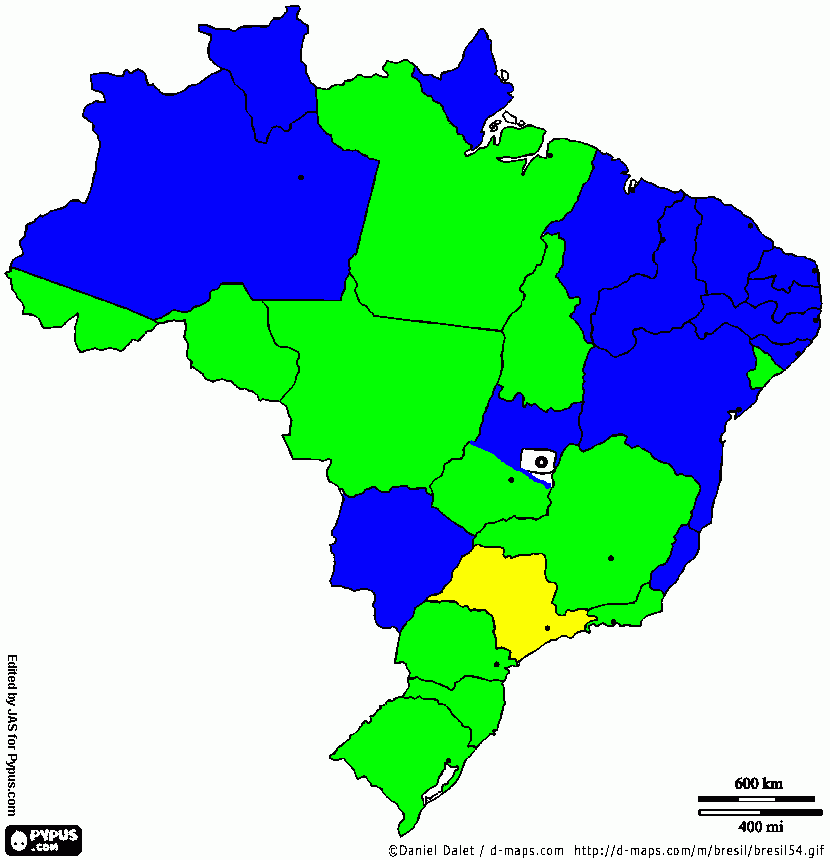 MAPA HAIRSHINE para colorir e imprimir