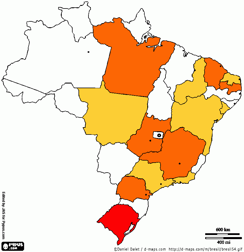 Mapa TCC para colorir e imprimir