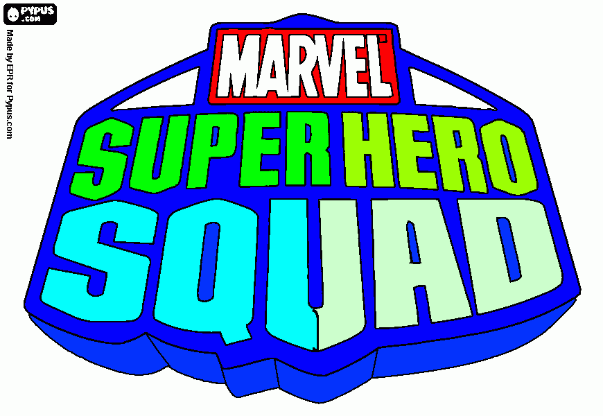 Marvel Super Heroes para colorir e imprimir