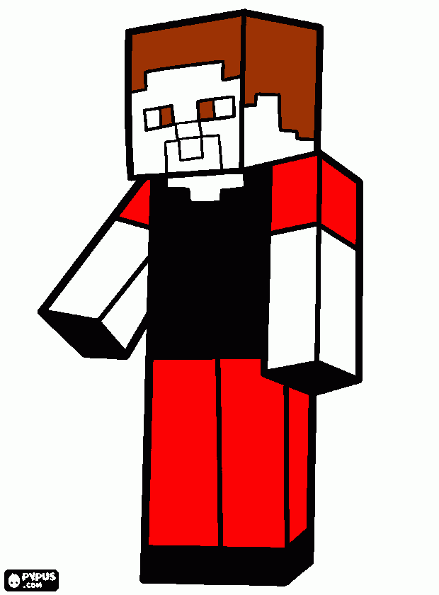 minecraf para colorir e imprimir