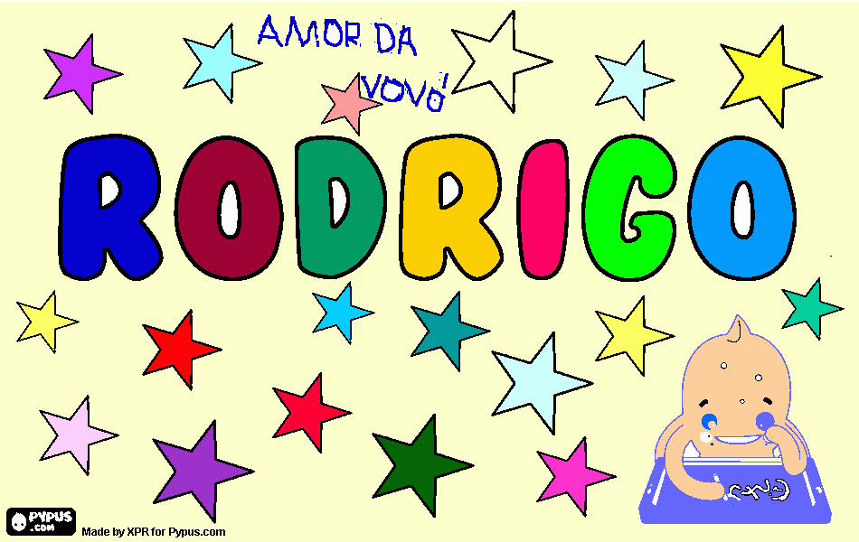 o ceu da minha vida!!!!!!!! para colorir e imprimir