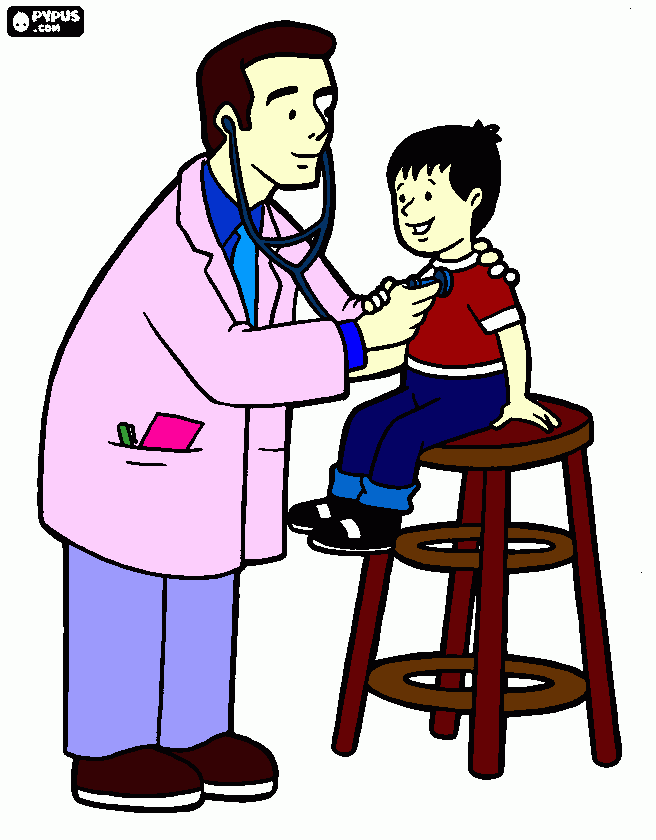 Desenho Para Colorir médico - Imagens Grátis Para Imprimir - img 17659