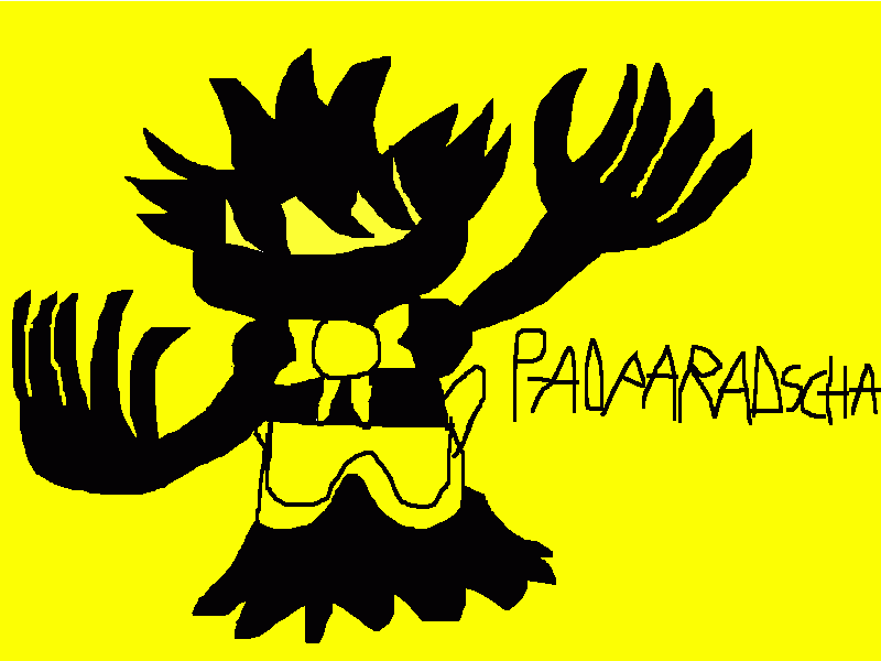 PADPARADSCHA BENDY AU para colorir e imprimir