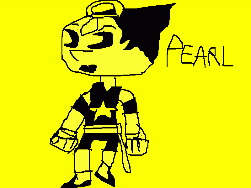 pearl bendy au para colorir e imprimir