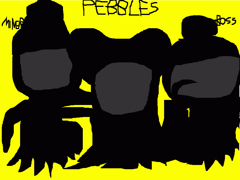 PEBBLES BENDY AU para colorir e imprimir