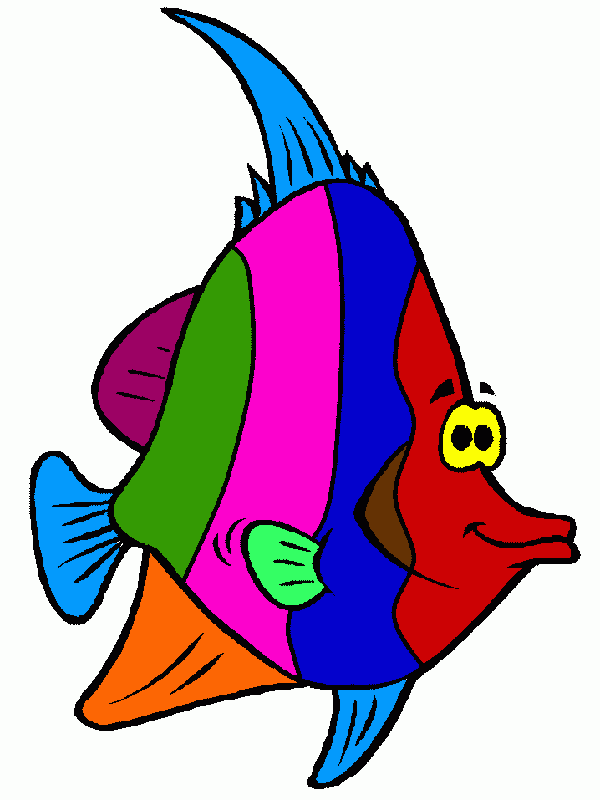 peixe colorido para imprimir , desenho peixe colorido
