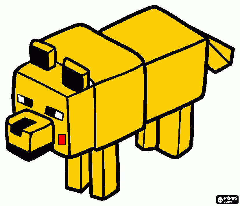 Pikachu do pixelmon para colorir e imprimir