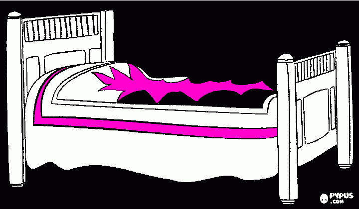 quarto de menina de 11 anos de idade  para colorir e imprimir