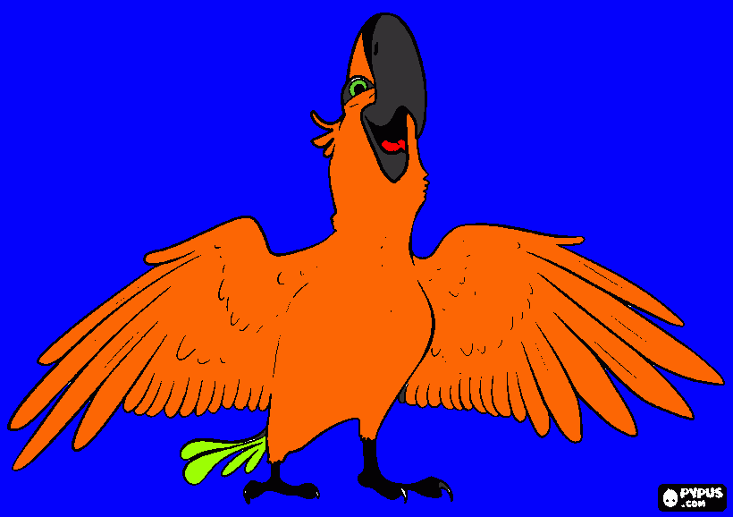 rio  2   desenho para colorir e imprimir