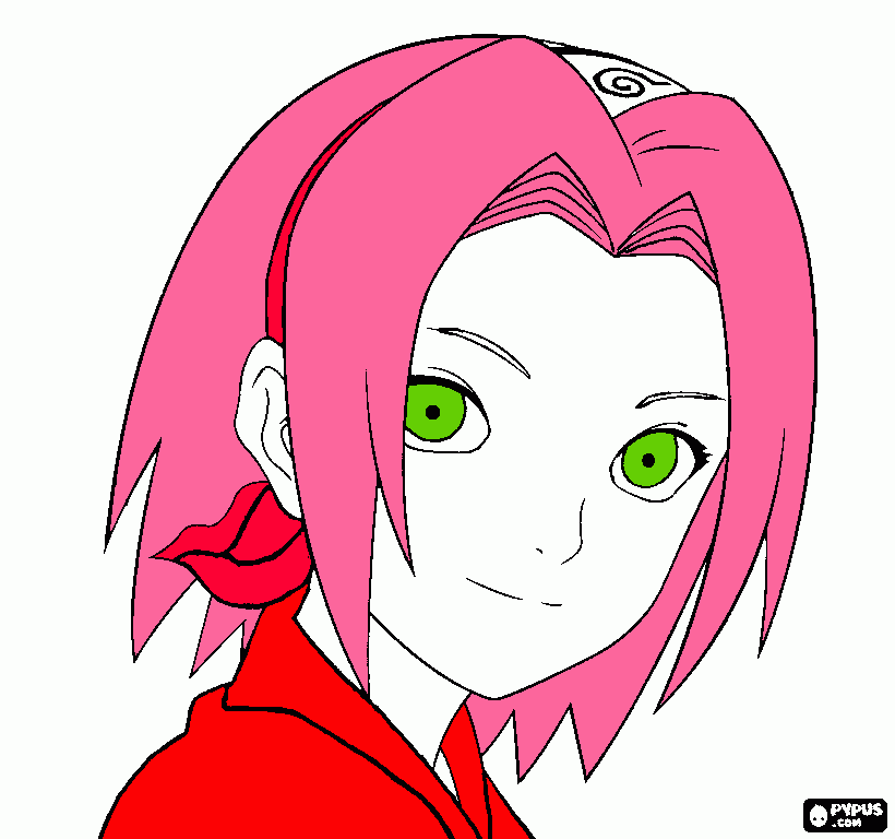 Sakura Haruno para Colorir