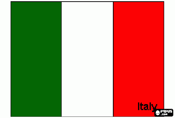 Seleção Italiana para colorir e imprimir