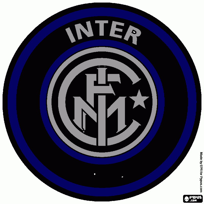 simbolo da inter para colorir e imprimir