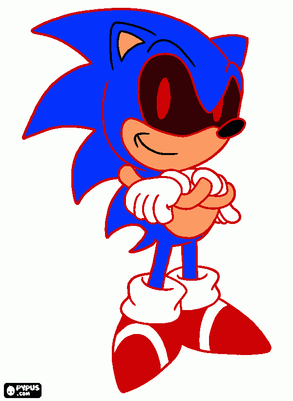 Sonic Wins para colorir e imprimir